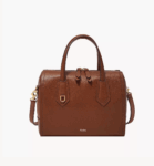 Fossil Wren Satchel (Medium Brown)