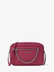 [In Transit] - Michael Kors Jet Set Large Saffiano Leather Crossbody Bag (Raspberry)