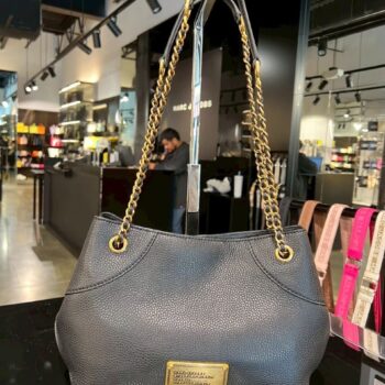 Marc Jacob The Small Plaza Tote Pebbled (Black)