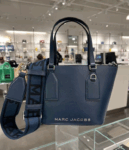 Marc Jacobs Trademarc Small Leather Tote (Azure Blue)