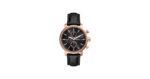 Fossil Rhett Multifunction Black Leather Men Watch (BQ2893)
