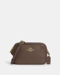 Coach Mini Jamie Camera Crossbody Bag (Dark Stone)