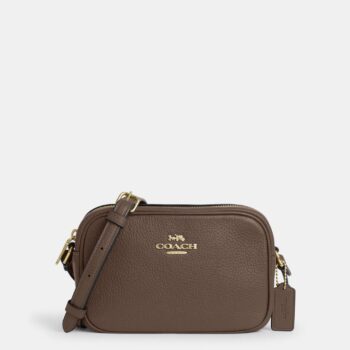 Coach Mini Jamie Camera Crossbody Bag (Dark Stone)