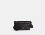 Coach Elias Belt Bag In Signature Camo Print (Grey Multi)