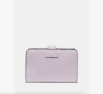 Kate Spade Bridget Crinkle Patent Medium Compact Bifold Wallet (Lilac Moonlight)