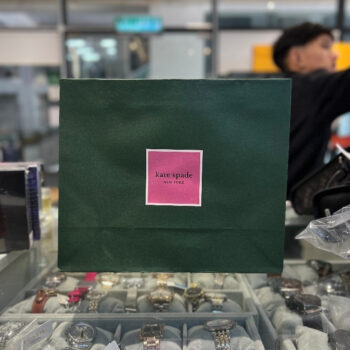 Kate Spade Small Paperbag (Green) Boutique Collection