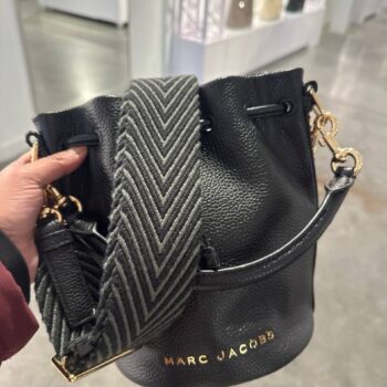 [In Transit] - Marc Jacobs Leather Bucket Bag (Black)