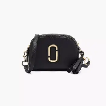 Marc Jacobs The Pebble Shutter In Pebble Leather (Black)