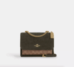 Coach Klare Crossbody Bag In Signature Canvas (Army Green)
