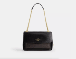 [In Transit] - Coach Elodie Crossbody Bag In Signature Canvas (Black Walnut)