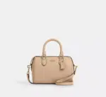 [In Transit] - Coach Mini Rowan Crossbody Bag In Signature Leather (Gold)