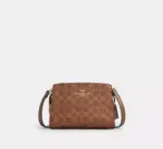 Coach Gia Crossbody Bag In Signature Canvas (Brown Copper)