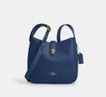 Coach Hadley Convertible Crossbody Bag (Deep Blue)