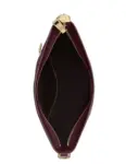 Coach Logan Duffle Bag In Crossgrain leather (Dark Wine)