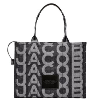 Marc Jacobs The Monogram Large Tote Bag (Denim Blue)