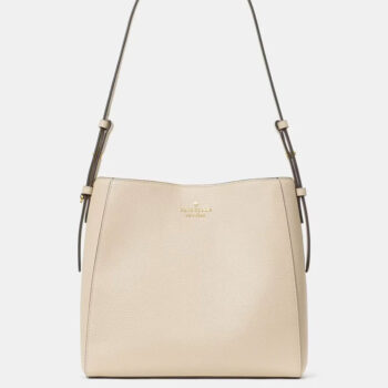 Kate Spade Juliette Medium Bucket Bag (Light Sand)