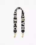 Marc Jacobs The Logo Webbing Strap (Black White)