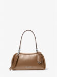 In Transit - Michael Kors Cecily Small Leather Shoulder Bag (Driftwood)