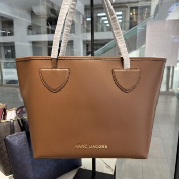 Marc Jacobs Leather Tote Bag 4P5HTT001H01-214 (Cognac)