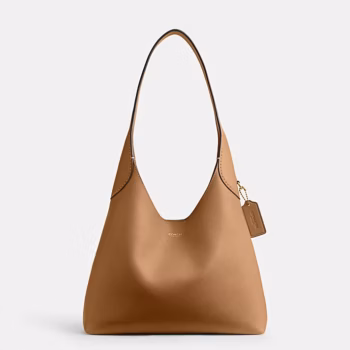 In Transit - Coach Brooklyn Shoulder Bag 28 (Honey Brown) - Boutique Collection