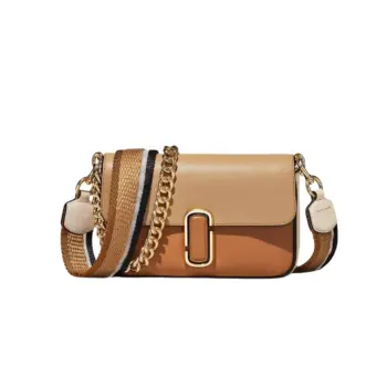 Marc Jacobs The J Marc Leather Shoulder Bag (Cathay Spice Multi) - Boutique Collection