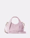 Kate Spade Carter Nylon Small Pleated Crossbody (Lavender Smoke)