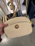 Marc Jacobs Signet Leather Camera Bag (Marshmallow)