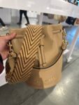 Marc Jacobs The Groove Leather Bucket Bag (Iced Coffee)