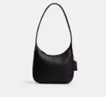 In Transit - Coach Curve Leather Zip Bag (Black) - Exclusive Boutique Collection