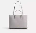Coach Maggie Tote Bag (Dove Grey)