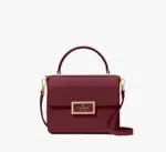 Kate Spade Reegan Small Top Handle Crossbody (Dark Merlot)