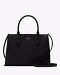 Kate Spade Rae Medium Satchel In Saffiano (Black)