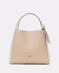 Kate Spade Knott Medium Colorblock Convertible Carryall (Light Cream Multi)