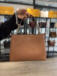 Kate Spade Aubrey Chain Top Handle Satchel (Warm Ginger)