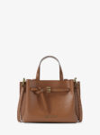 Michael Kors Emilia Small Pebbled Leather Satchel (Luggage)