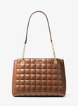 Michael Kors Soho Medium Quilted Tote Bag (Luggage)
