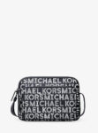 Michael Kors Cooper Graphic Logo Flight Bag (Black)