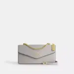 Coach Klare Envelope Crossbody Bag (Dove Grey)