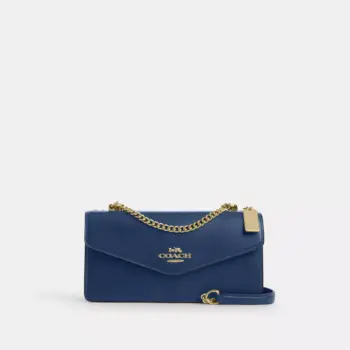 Coach Klare Envelope Crossbody Bag (Deep Blue)