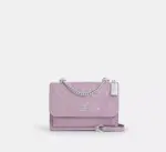 Coach Klare Crossbody Bag In Signature Leather (Light Violet)