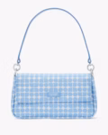 Kate Spade Noel Jacquard Convertible Crossbody (Astral Blue) - Exclusice Boutique Collection