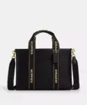 Coach Smith Tote Bag In Refined Pebble Leather (Black)