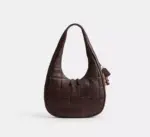 Coach Alter/Ego Crescent Shoulder Bag In Upcrafted Leather (Maple) - Exclusive Boutique Collection