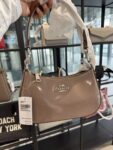 MINOR DEFECT SALE - Coach Teri Shoulder Bag In Spazzolato Leather (Clay) – ASK FOR VIDEO