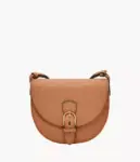 Fossil Everleigh Leather Large Flap Crossbody Bag (Dust) - Exclusive Boutique Collection
