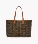 Fossil Williamson Tote Bag (Brown Multi)