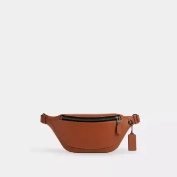 Coach Warren Mini Belt Bag In Smooth grain leather (Tan)