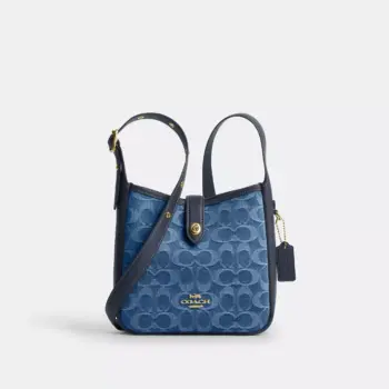 Coach Hadley Mini Crossbody Bag In Signature Denim (Indigo)