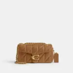 Coach Tabby Shoulder Bag 20 With Quilting (Honey) - Exclusive Boutique Collection
