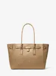 Michael Kors Hamilton Moderne Large Leather Tote Bag (Husk)